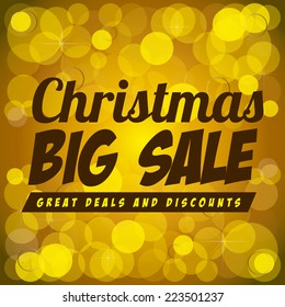 Shopping design over yellow background, vector illustration