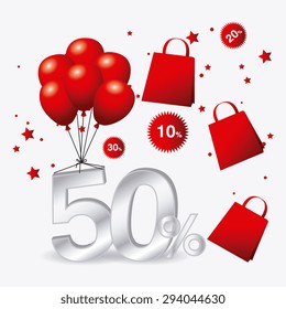 Shopping design, vector illustration eps 10.