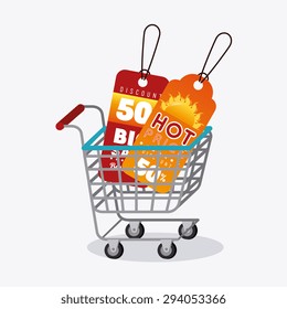 Shopping design, vector illustration eps 10.