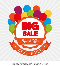 Shopping digital design, vector illustration eps 10.