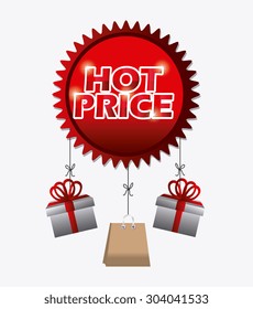 Shopping digital design, vector illustration eps 10.