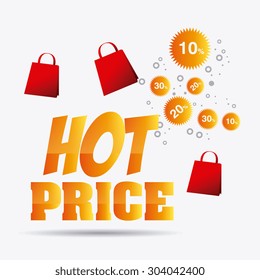 Shopping digital design, vector illustration eps 10.