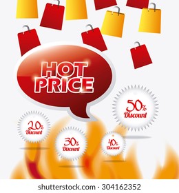 Shopping digital design, vector illustration eps 10.