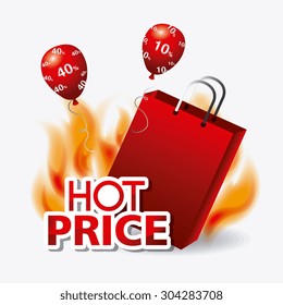 Shopping digital design, vector illustration eps 10.