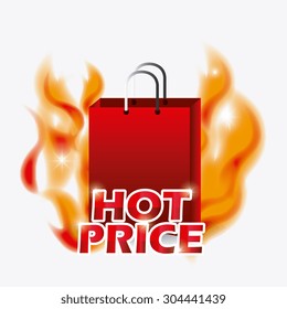 Shopping digital design, vector illustration eps 10.