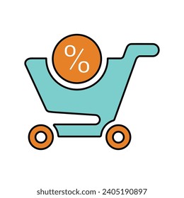 Shopping discount, business, shopping icon, Perfect use for print media, web, stock images, commercial use or any kind of design project.