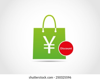 Shopping Discount Label