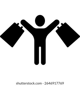 Shopping and Discount Promotion Vector Illustration. Icons or Elements for Sale, Special Offer, and New Arrivals