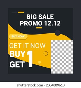 Shopping discount template, elegant and modern design. Suitable for promotions, posters and other social media needs.