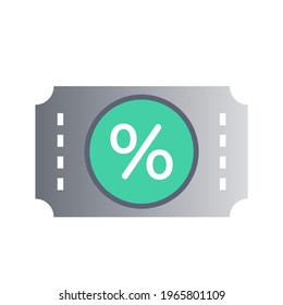 Shopping discount vector illustration gradient
