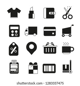 shopping and e commerce icons