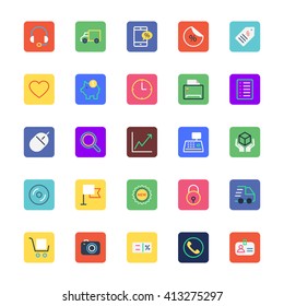 Shopping and eCommerce Colored Vector Icons 3
