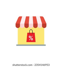 Shopping  E-commerce icon. Online shopping and delivery elements. E-business symbol. store object, payment method and online store, phone, store, trolley