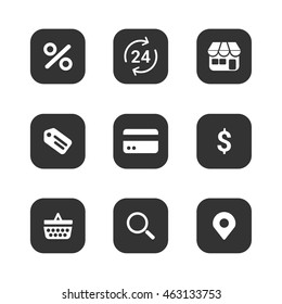 Shopping & E-commerce icons