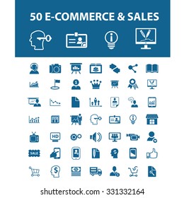 shopping, e-commerce, sales icons