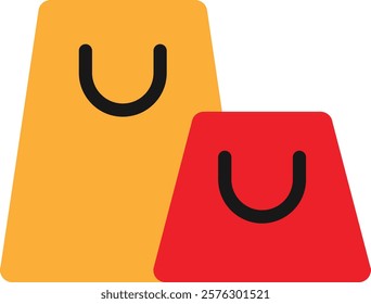 Shopping Ecoomerce Shop Icon Vector Flat Illustration