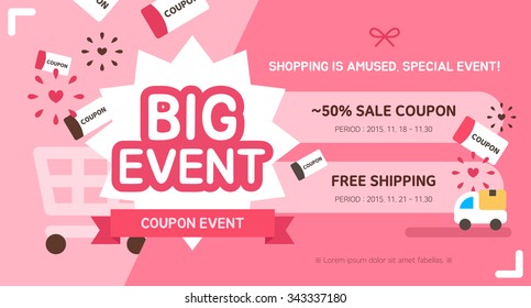 Shopping Event template