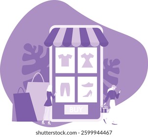 Shopping Experience from Mobile Store