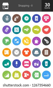 Shopping Filled Icons
