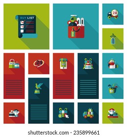 shopping flat app ui background,eps10