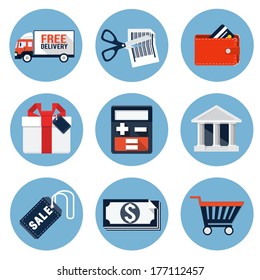 Shopping Flat Icons