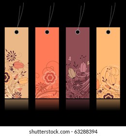 Shopping floral tags for any seasons