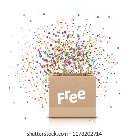 Shopping freedom, copy space utilization