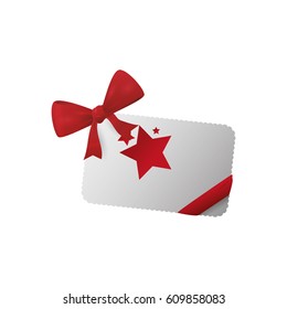 Shopping gift card icon vector illustration graphic design