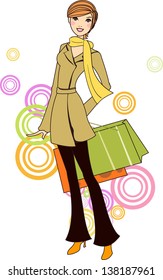 shopping girl