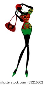 Shopping girl