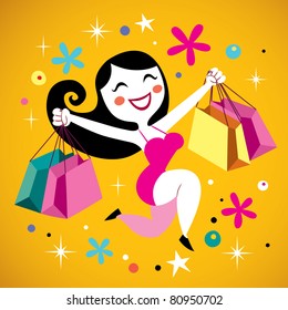 shopping girl