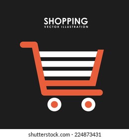 shopping graphic design , vector illustration