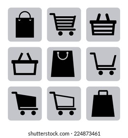 shopping graphic design , vector illustration