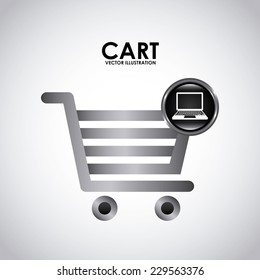 shopping graphic design , vector illustration
