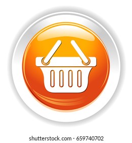 shopping hand cart icon