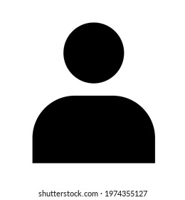 Shopping human simple isolated icon for apps and websites