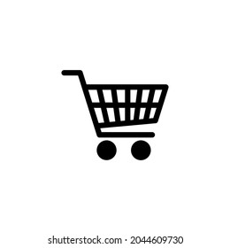 Shopping icon. Shopping cart sign and symbol. Trolley icon