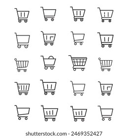 Shopping icon collaction vector eps file 