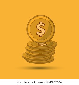 Shopping icon design 