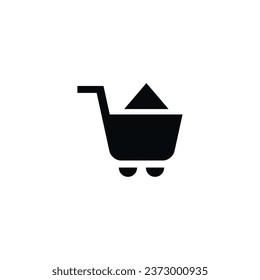 shopping icon design template modern vector
