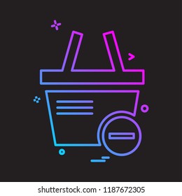 Shopping icon design vector