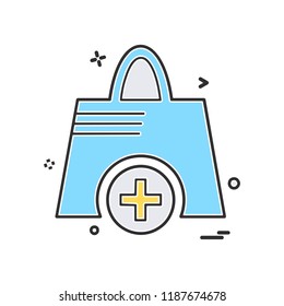 Shopping icon design vector