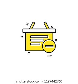 Shopping icon design vector