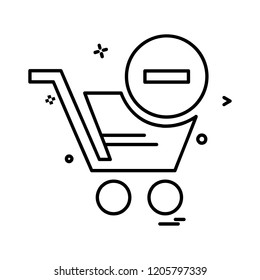 Shopping icon design vector