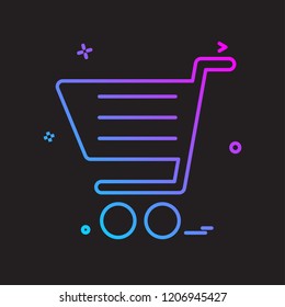 Shopping icon design vector