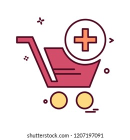 Shopping icon design vector