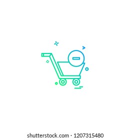 Shopping icon design vector
