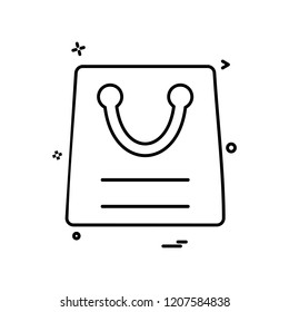 Shopping icon design vector