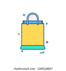 Shopping icon design vector