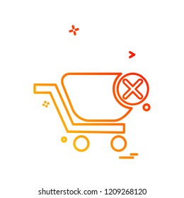 Shopping icon design vector
